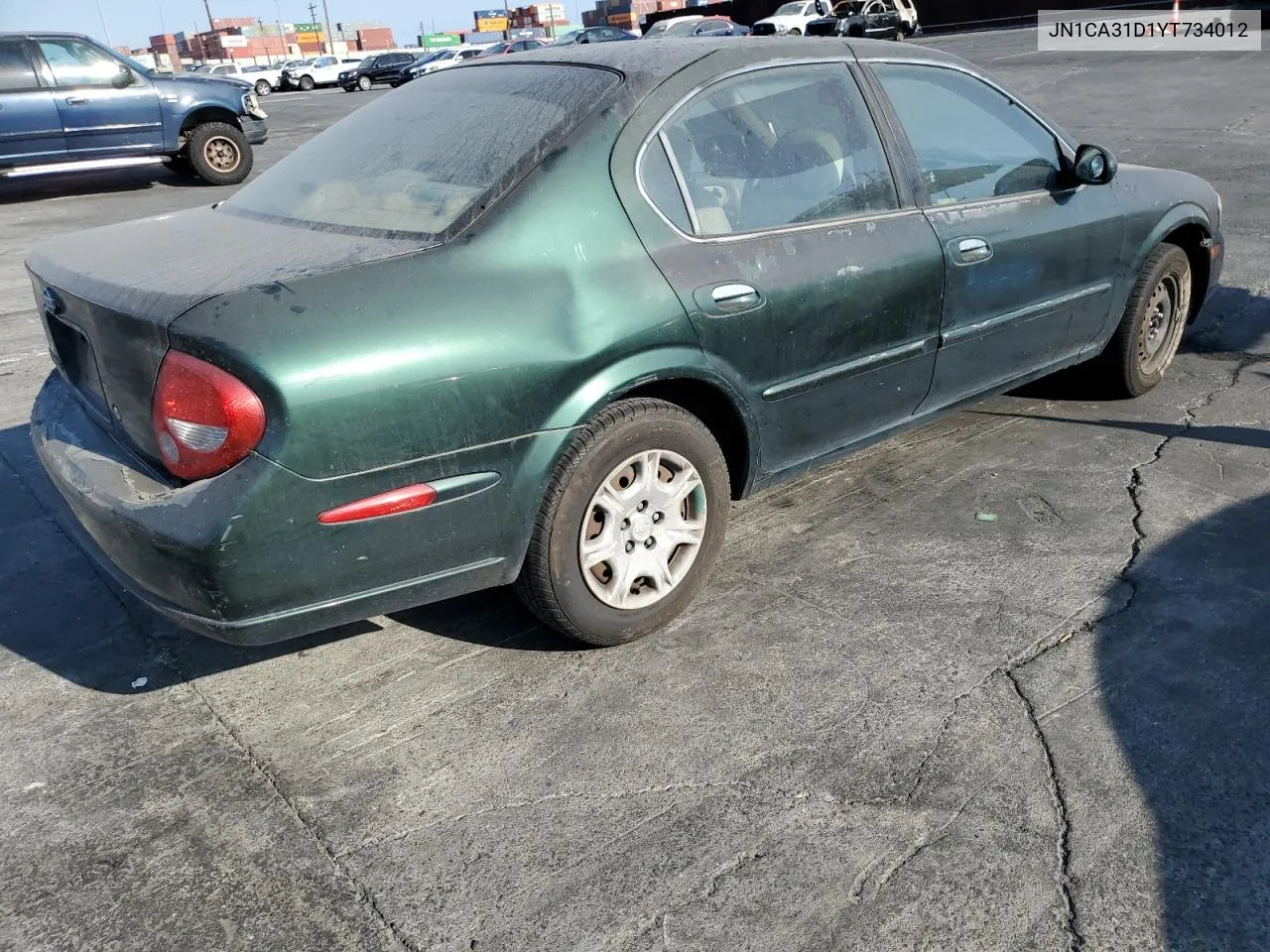 2000 Nissan Maxima Gle VIN: JN1CA31D1YT734012 Lot: 71577374