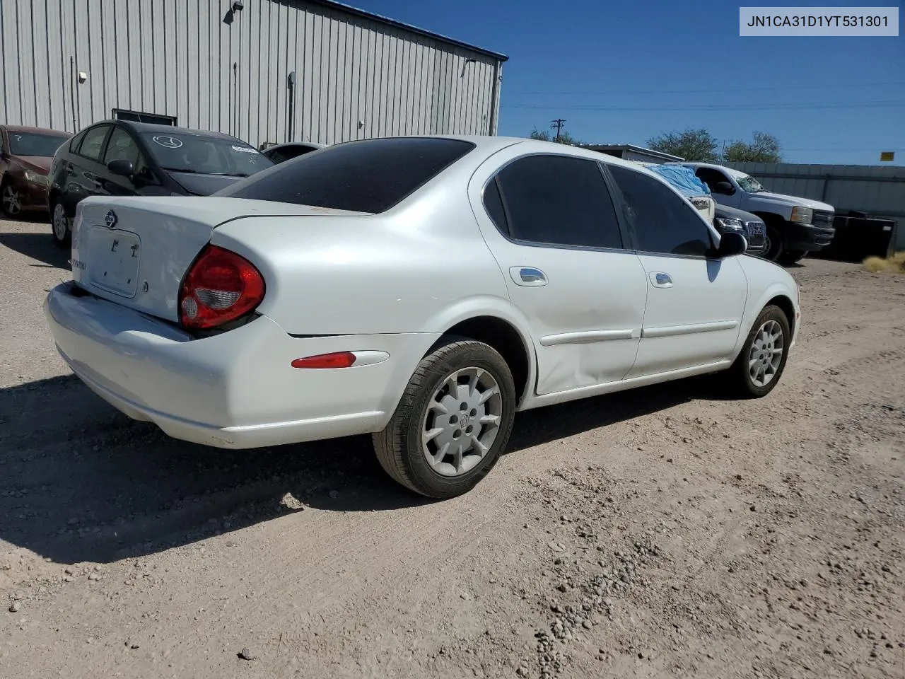 2000 Nissan Maxima Gle VIN: JN1CA31D1YT531301 Lot: 72937434