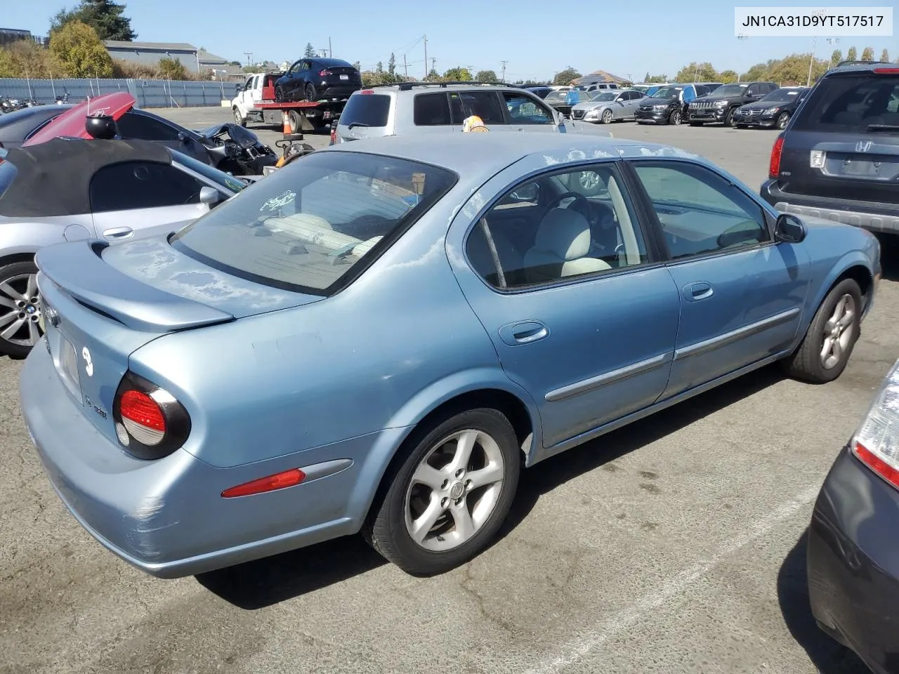 2000 Nissan Maxima Gle VIN: JN1CA31D9YT517517 Lot: 73670014