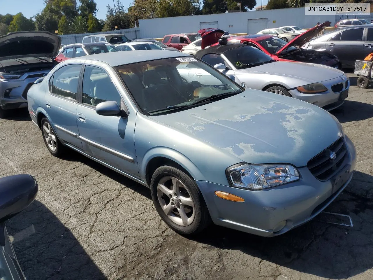 2000 Nissan Maxima Gle VIN: JN1CA31D9YT517517 Lot: 73670014