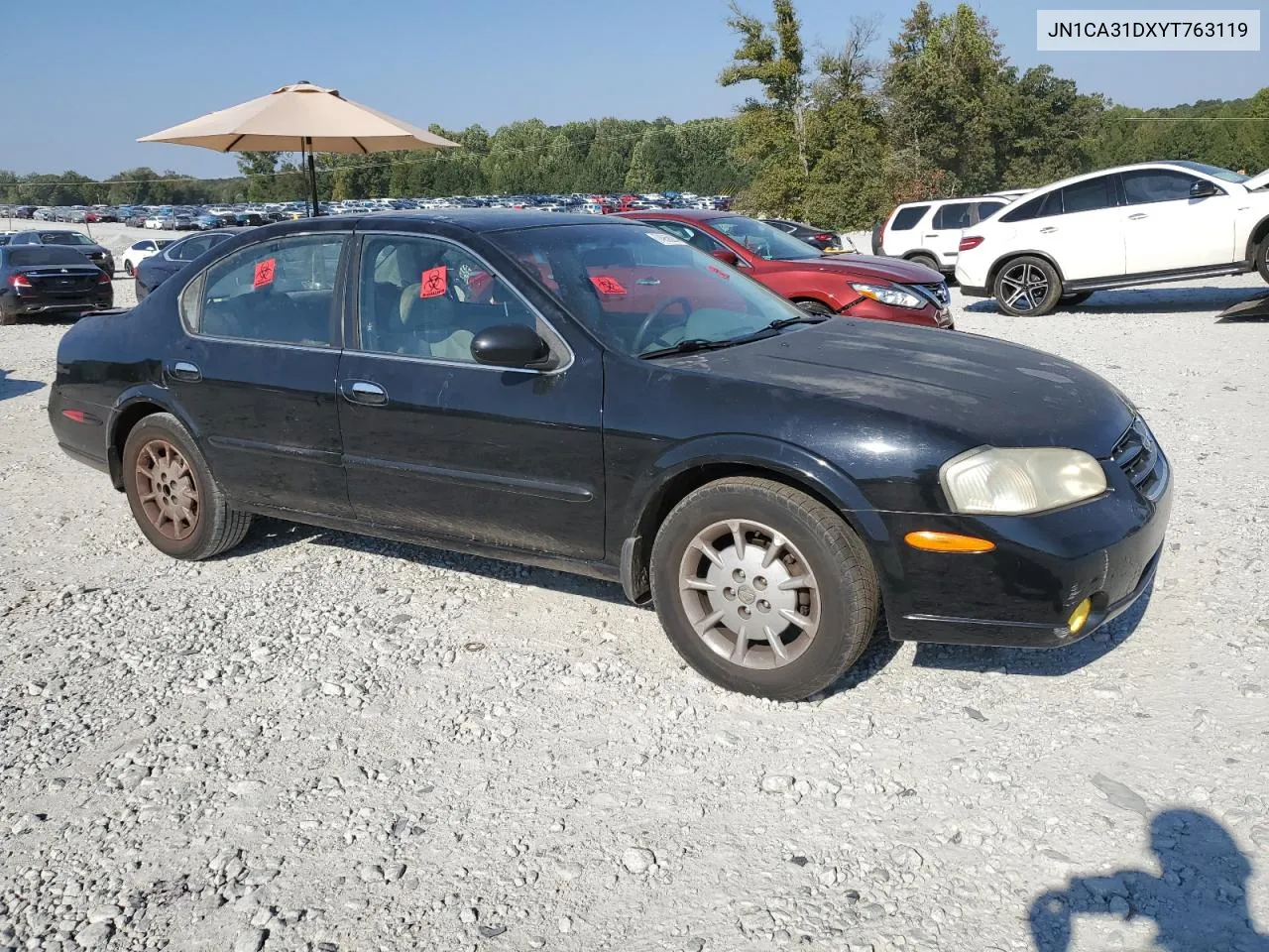 2000 Nissan Maxima Gle VIN: JN1CA31DXYT763119 Lot: 74958204