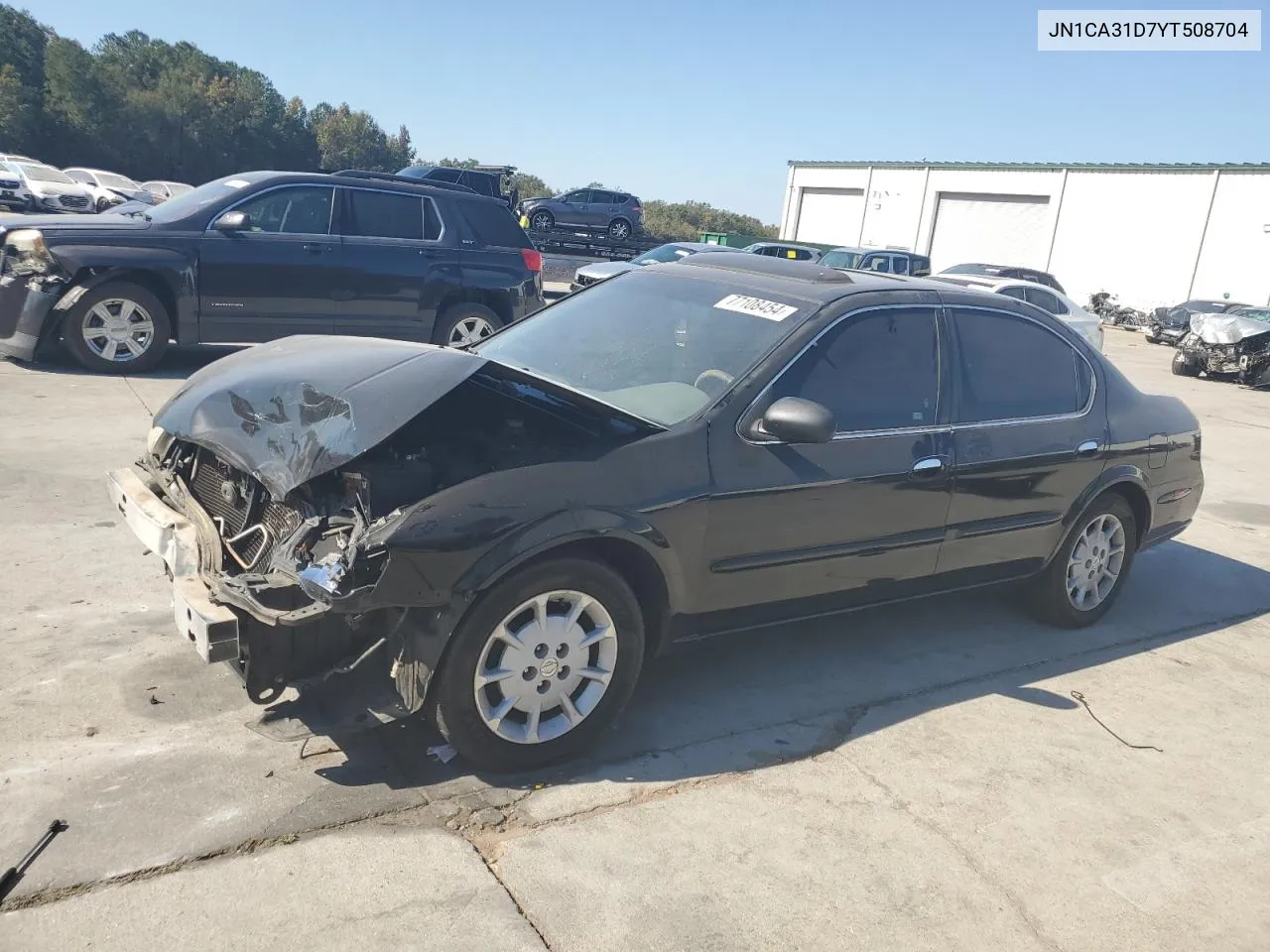 2000 Nissan Maxima Gle VIN: JN1CA31D7YT508704 Lot: 77108454