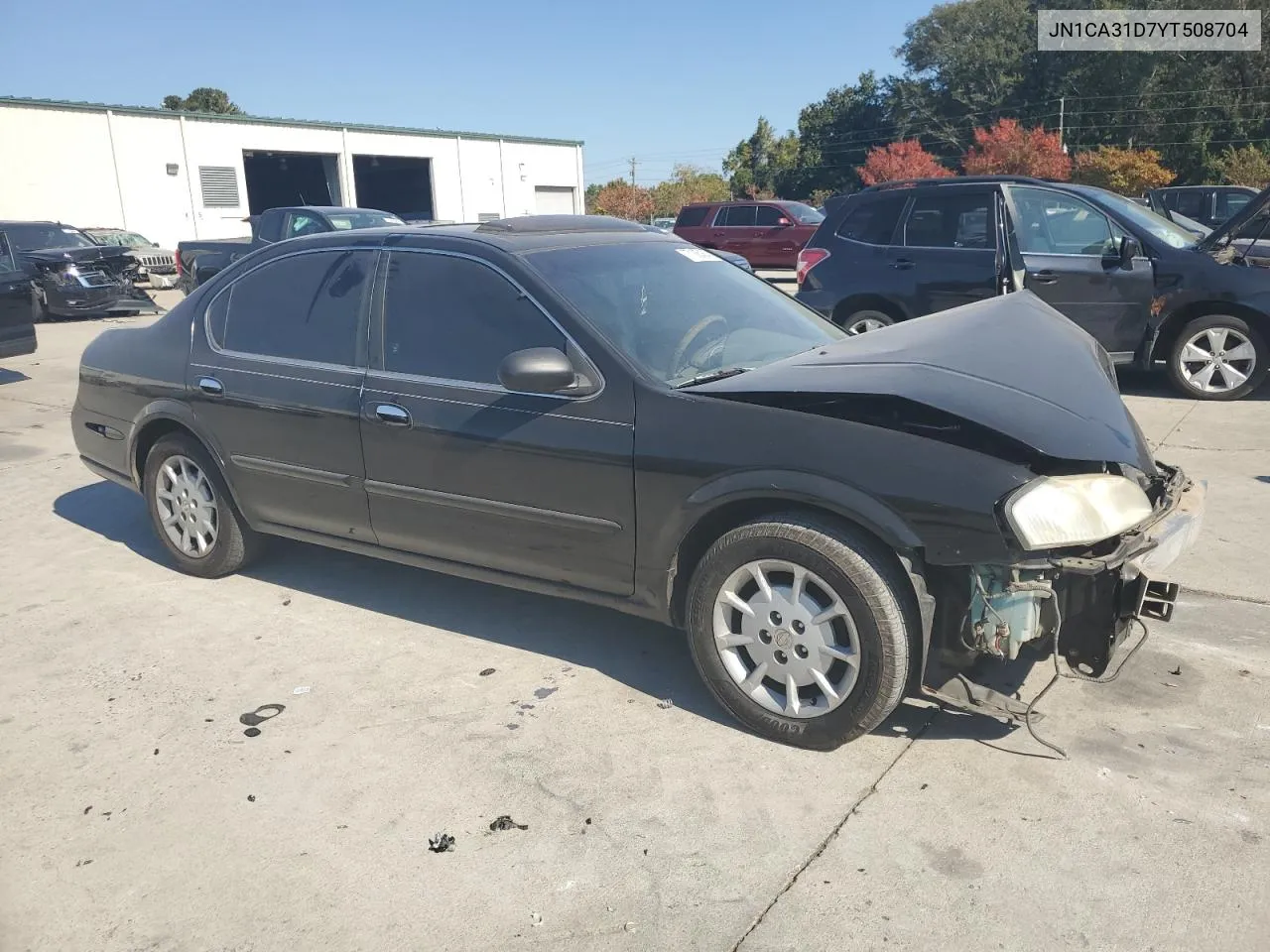 2000 Nissan Maxima Gle VIN: JN1CA31D7YT508704 Lot: 77108454