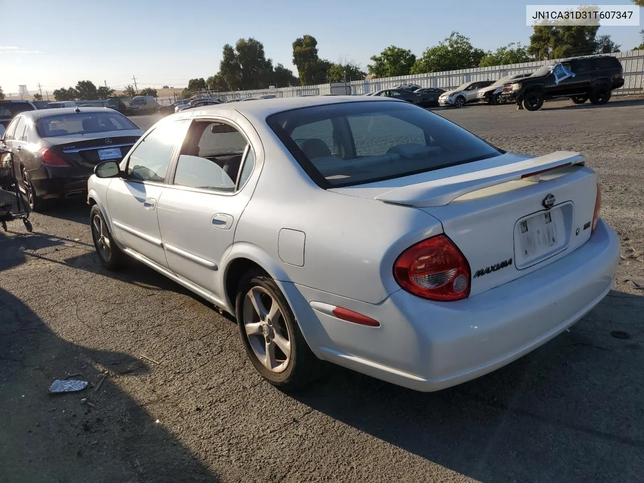 2001 Nissan Maxima Gxe VIN: JN1CA31D31T607347 Lot: 64580464