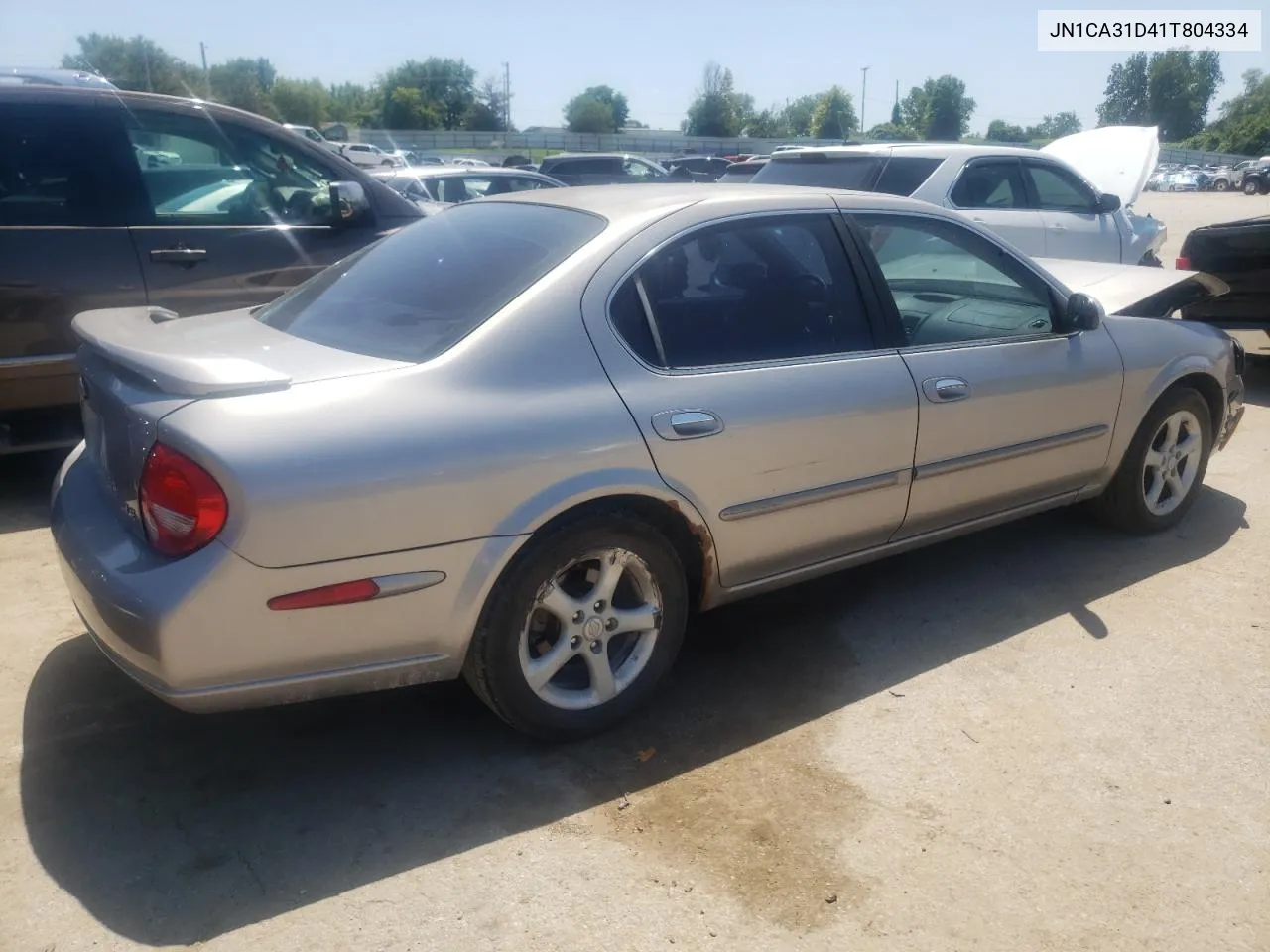 2001 Nissan Maxima Gxe VIN: JN1CA31D41T804334 Lot: 65052724