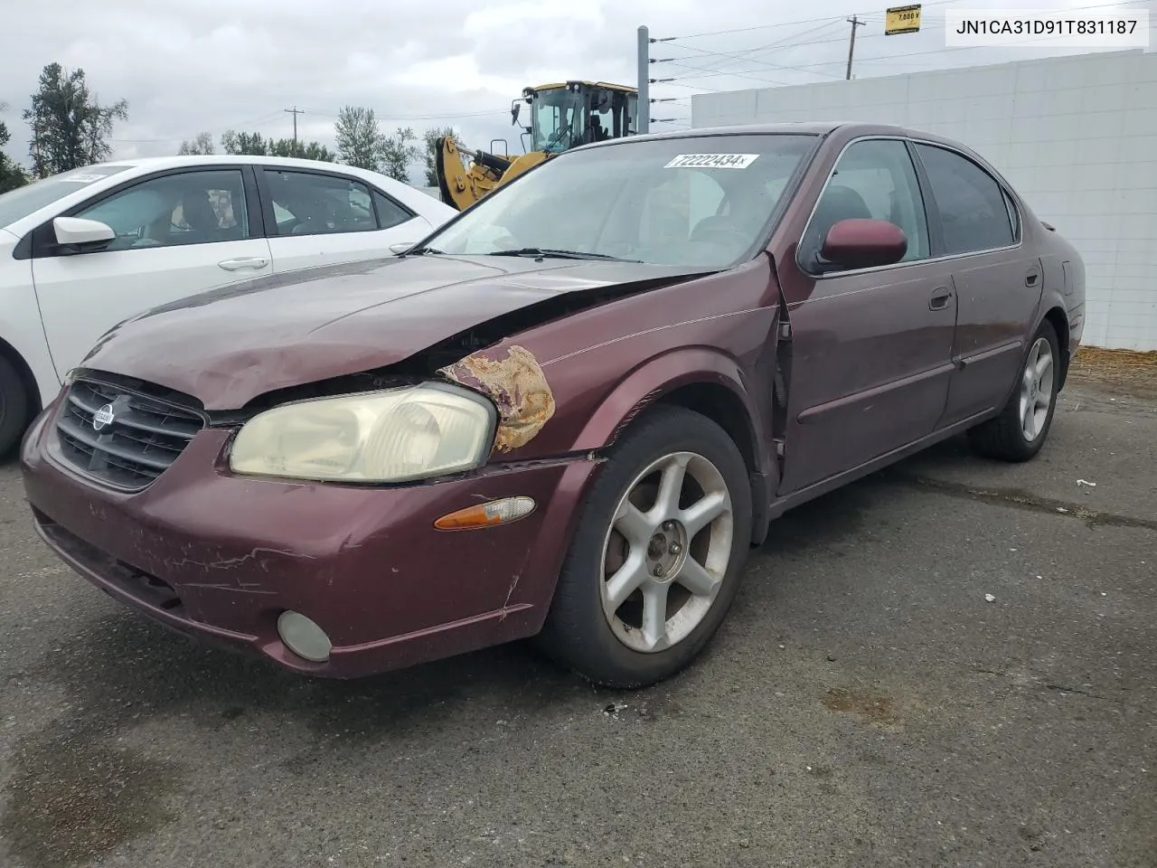 JN1CA31D91T831187 2001 Nissan Maxima Gxe