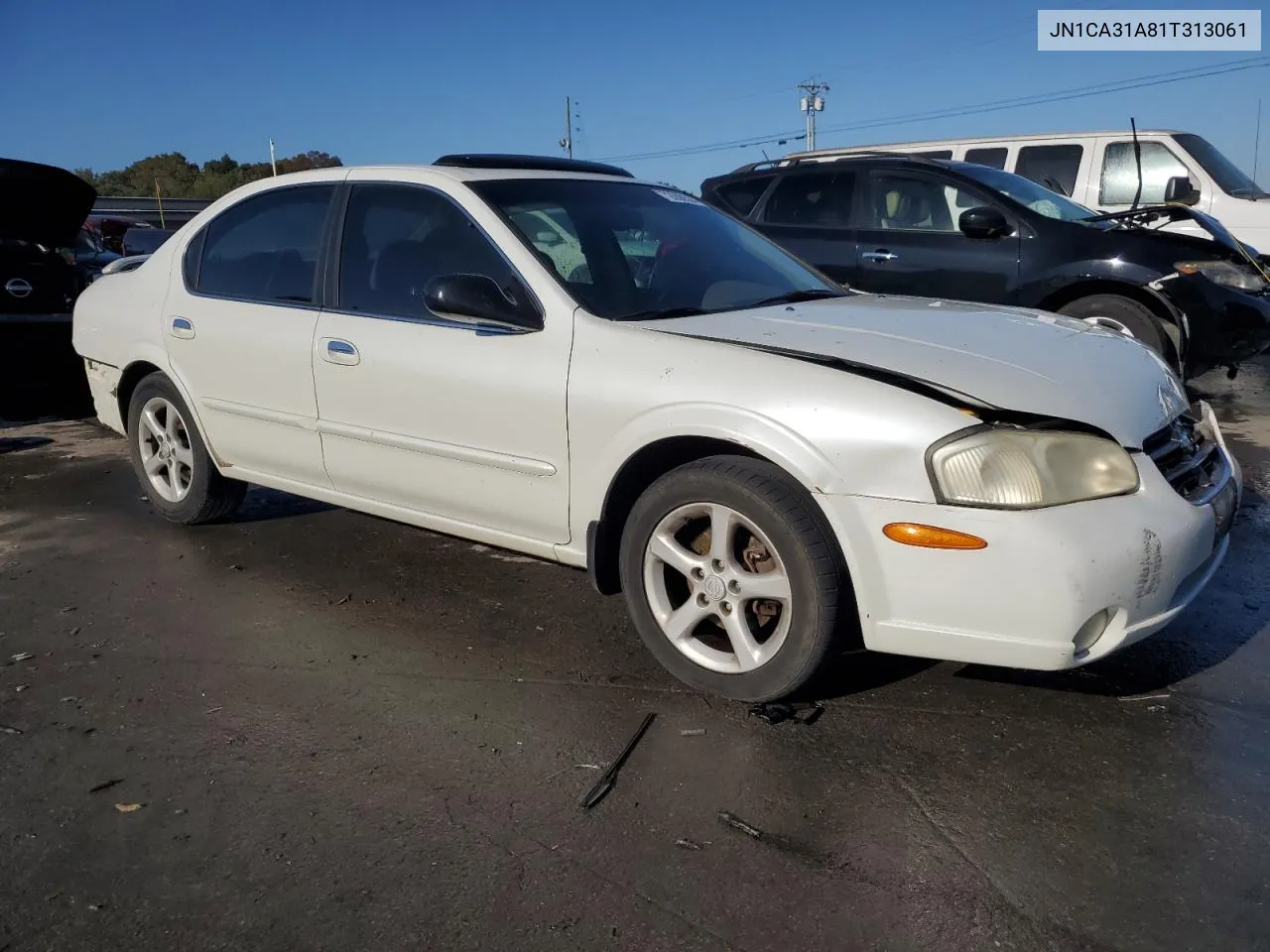 2001 Nissan Maxima Gxe VIN: JN1CA31A81T313061 Lot: 72608504