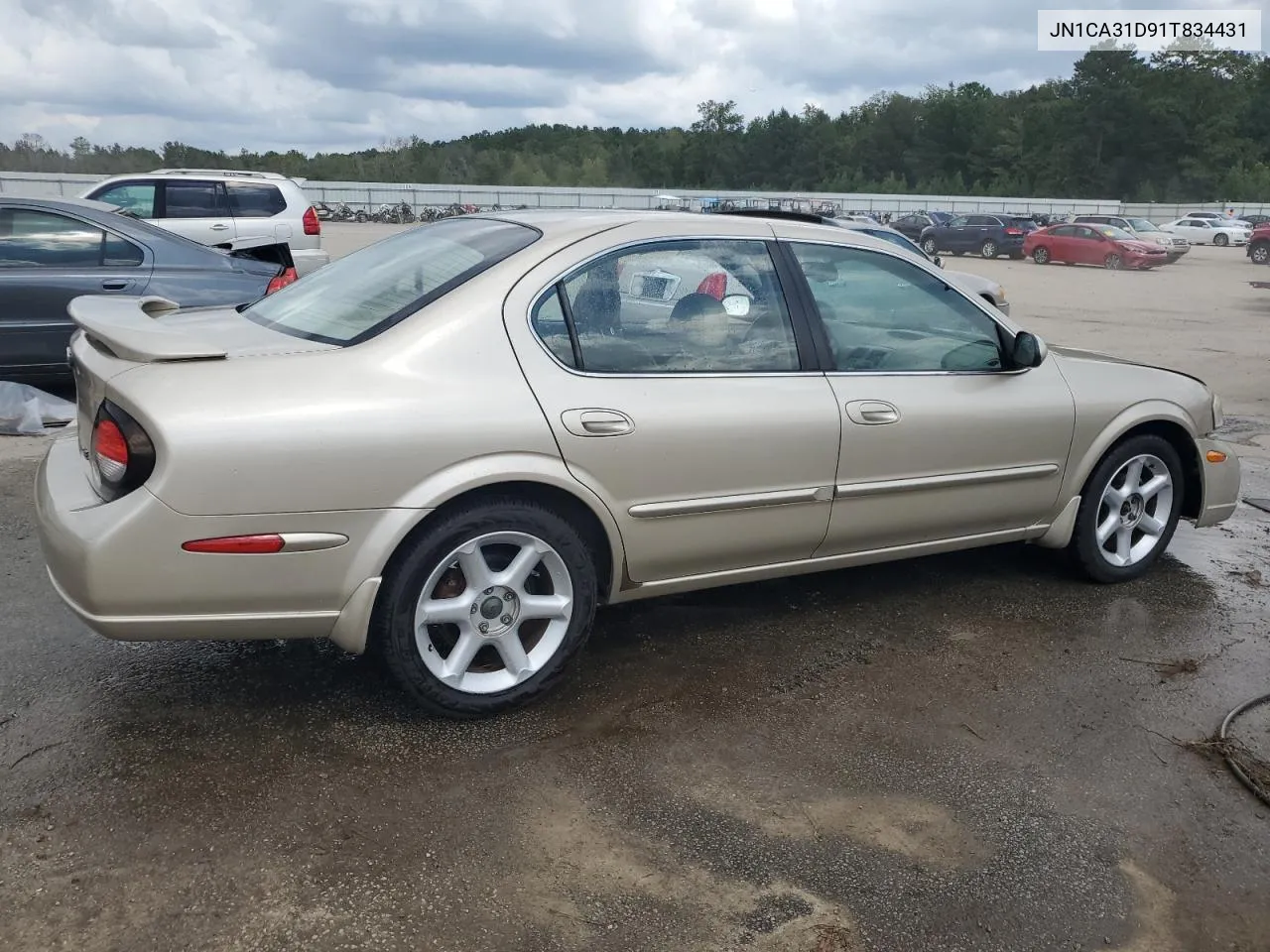 2001 Nissan Maxima Gxe VIN: JN1CA31D91T834431 Lot: 72933854