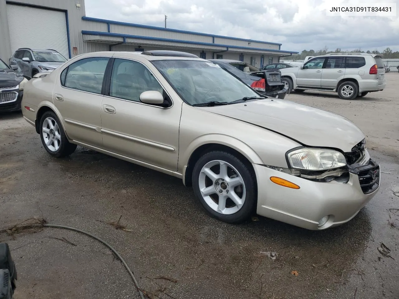 2001 Nissan Maxima Gxe VIN: JN1CA31D91T834431 Lot: 72933854