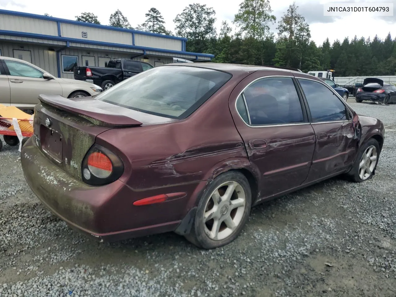 2001 Nissan Maxima Gxe VIN: JN1CA31D01T604793 Lot: 73540234