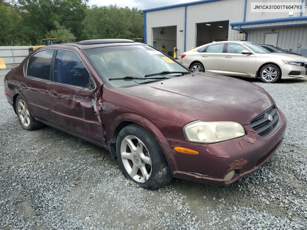 2001 Nissan Maxima Gxe VIN: JN1CA31D01T604793 Lot: 73540234