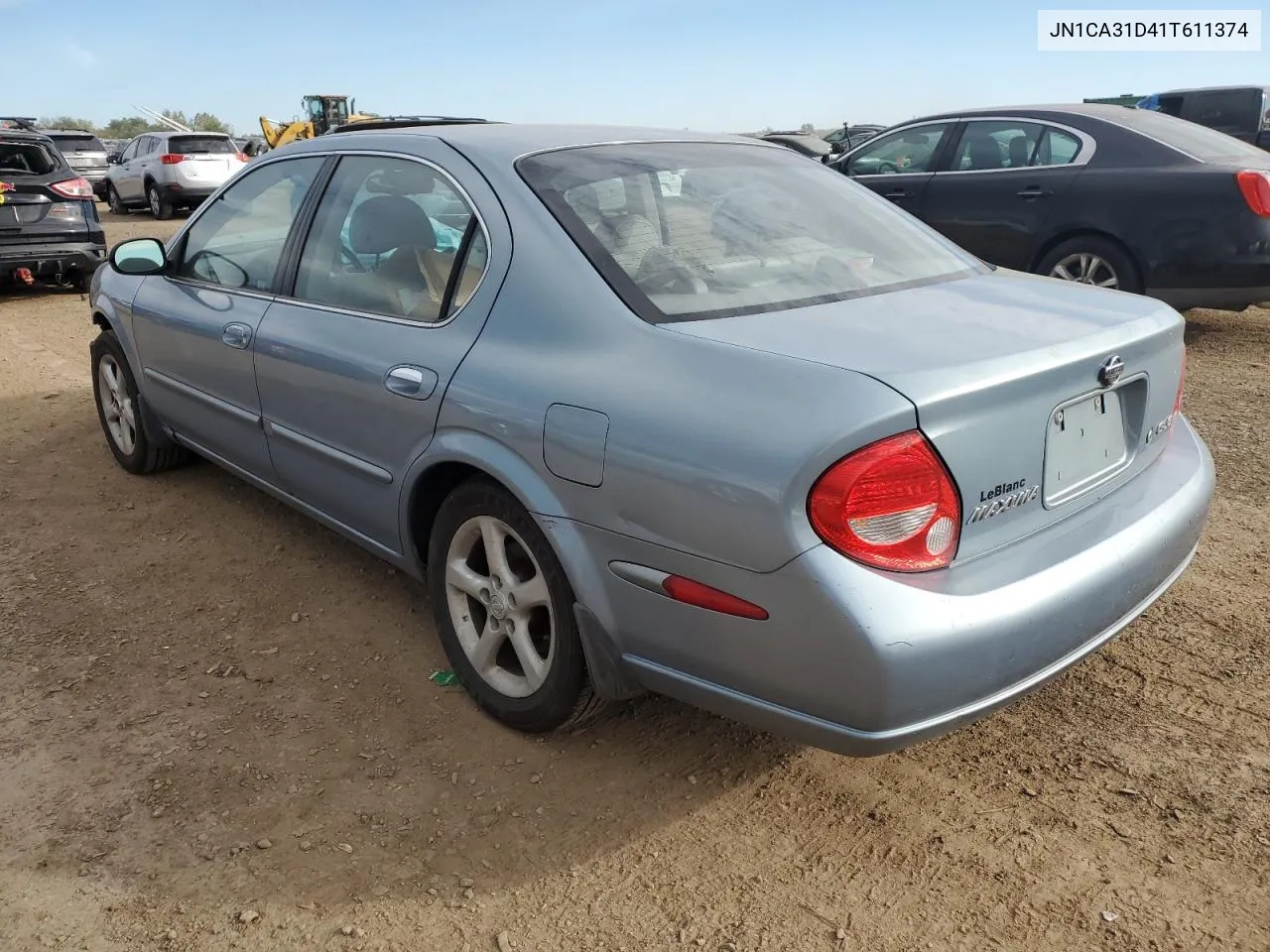 2001 Nissan Maxima Gxe VIN: JN1CA31D41T611374 Lot: 74392964