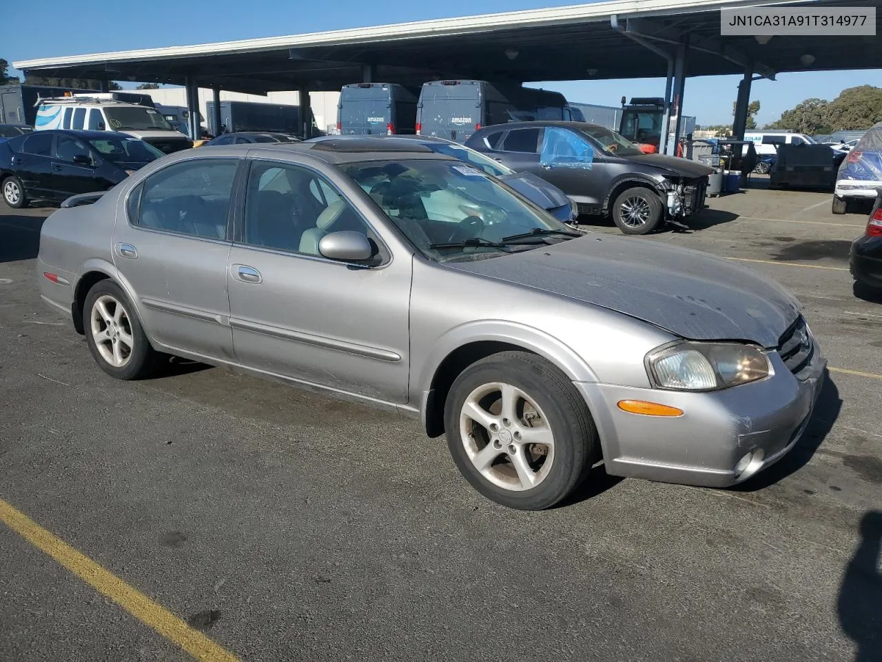 2001 Nissan Maxima Gxe VIN: JN1CA31A91T314977 Lot: 75260034