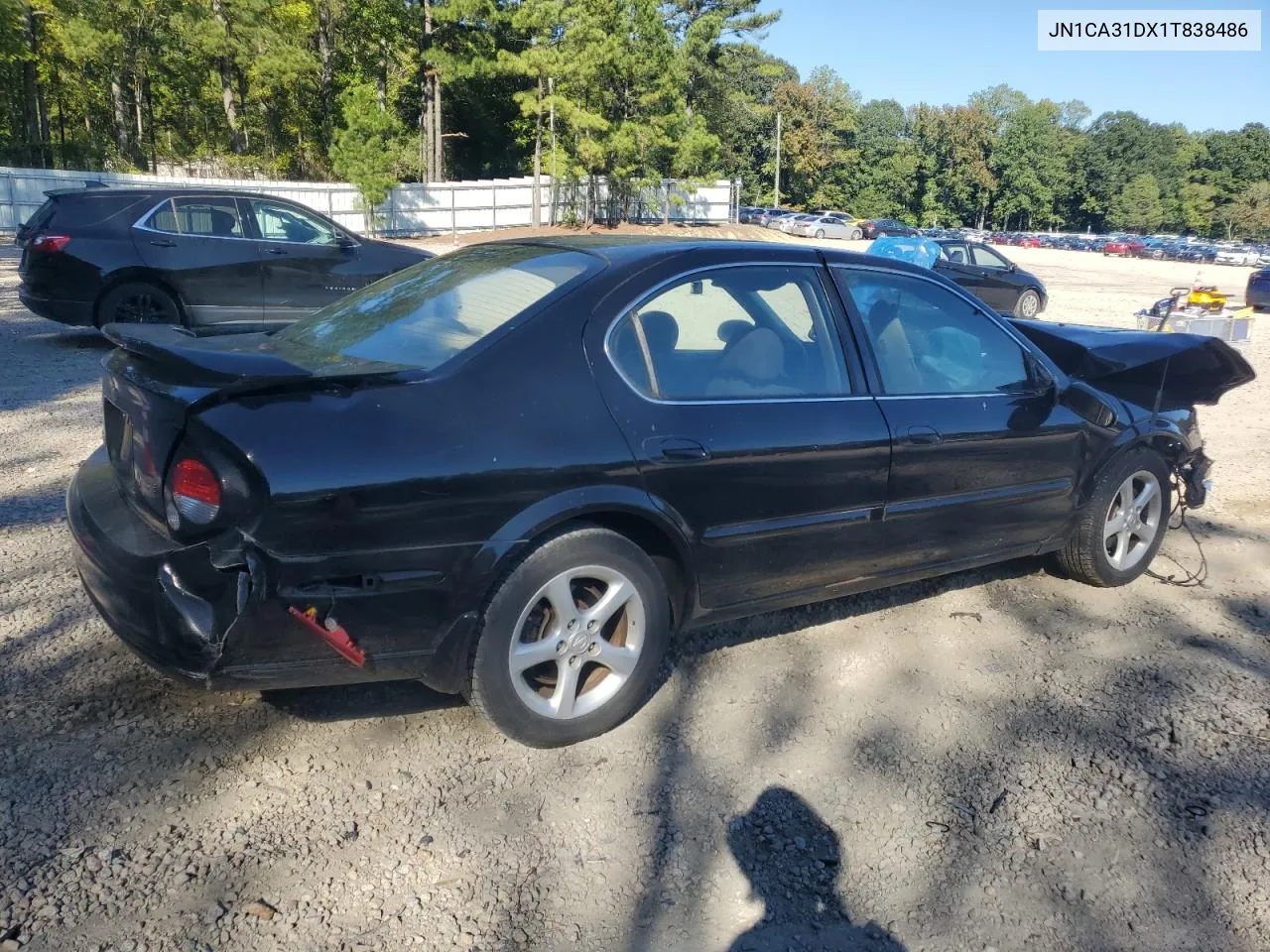 2001 Nissan Maxima Gxe VIN: JN1CA31DX1T838486 Lot: 75745584