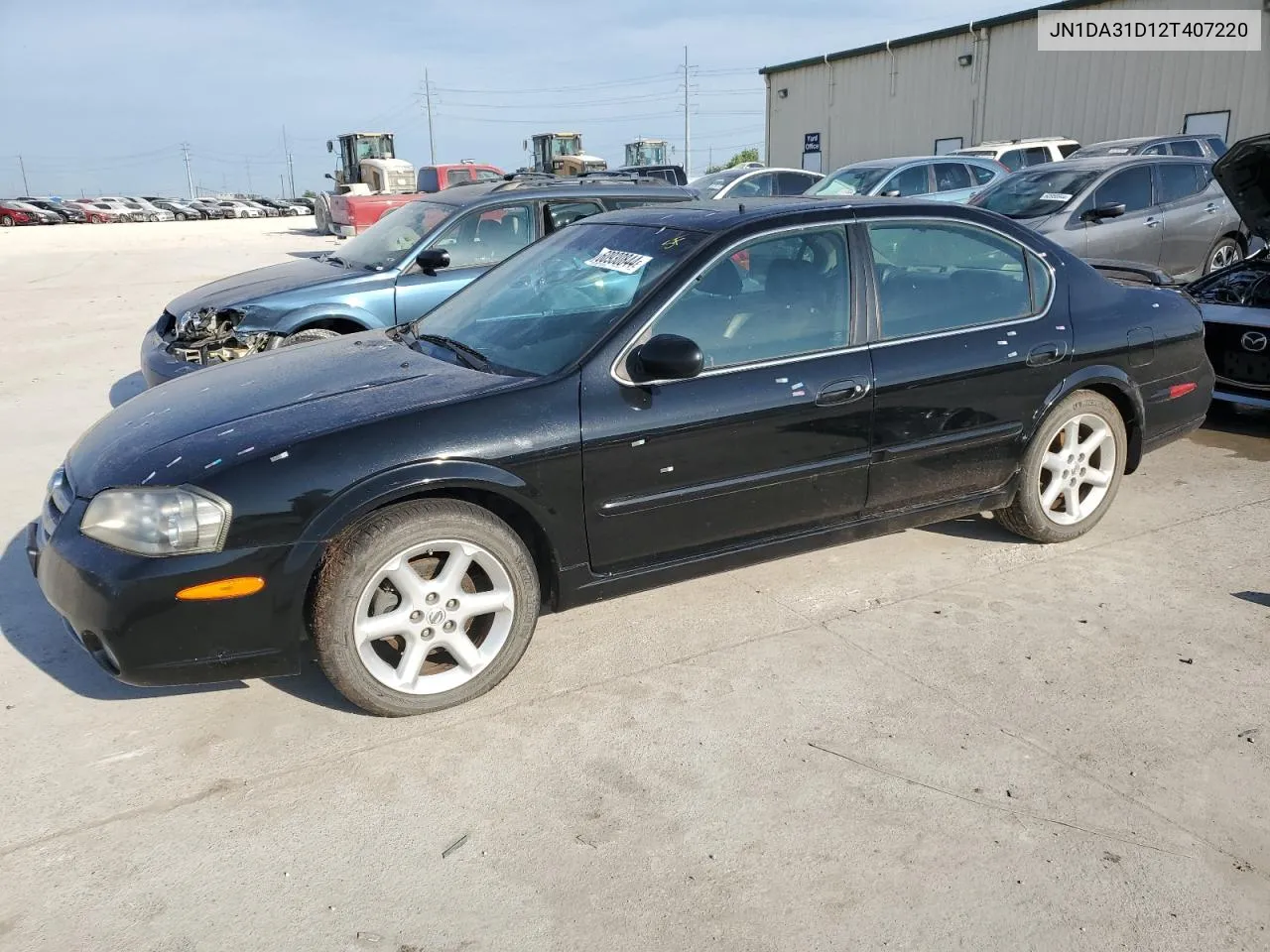 2002 Nissan Maxima Gle VIN: JN1DA31D12T407220 Lot: 60930844