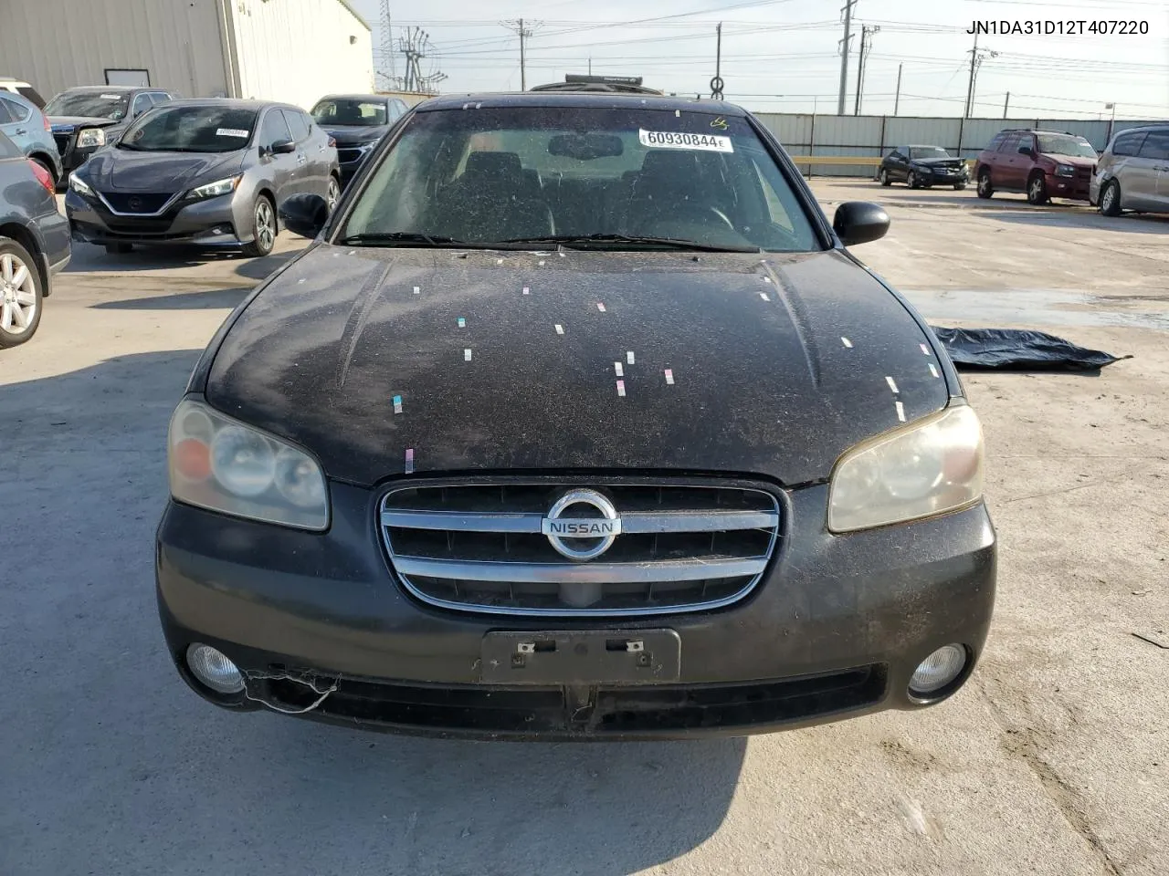 2002 Nissan Maxima Gle VIN: JN1DA31D12T407220 Lot: 60930844