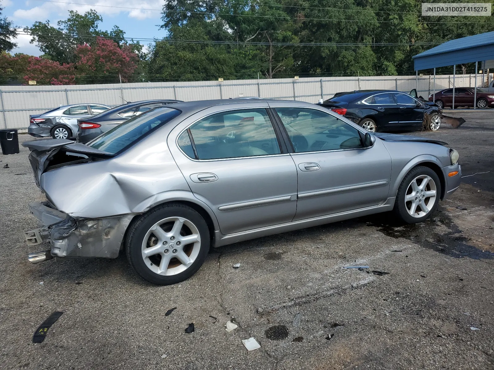 2002 Nissan Maxima Gle VIN: JN1DA31D02T415275 Lot: 66630264