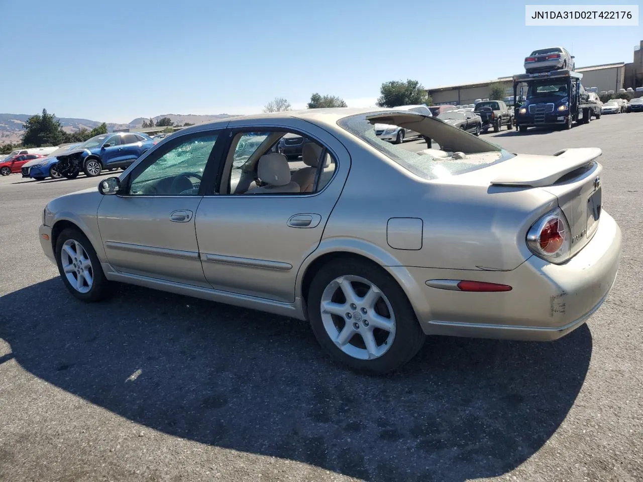 2002 Nissan Maxima Gle VIN: JN1DA31D02T422176 Lot: 73593744