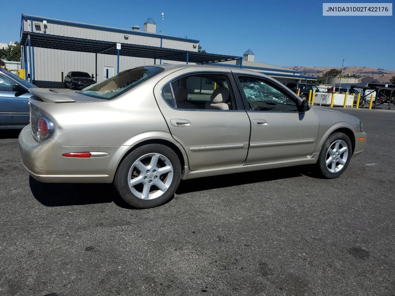 2002 Nissan Maxima Gle VIN: JN1DA31D02T422176 Lot: 73593744