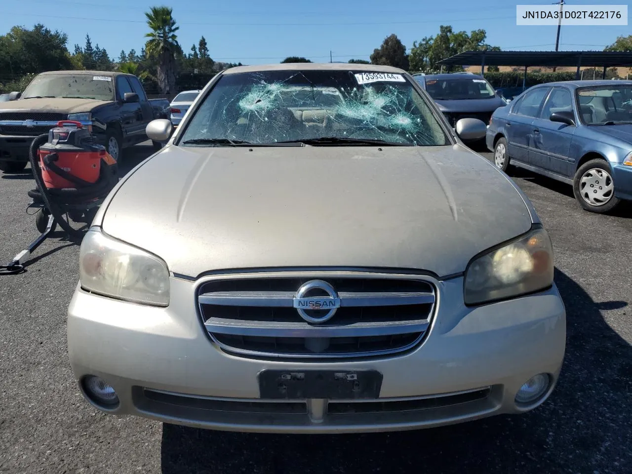 JN1DA31D02T422176 2002 Nissan Maxima Gle