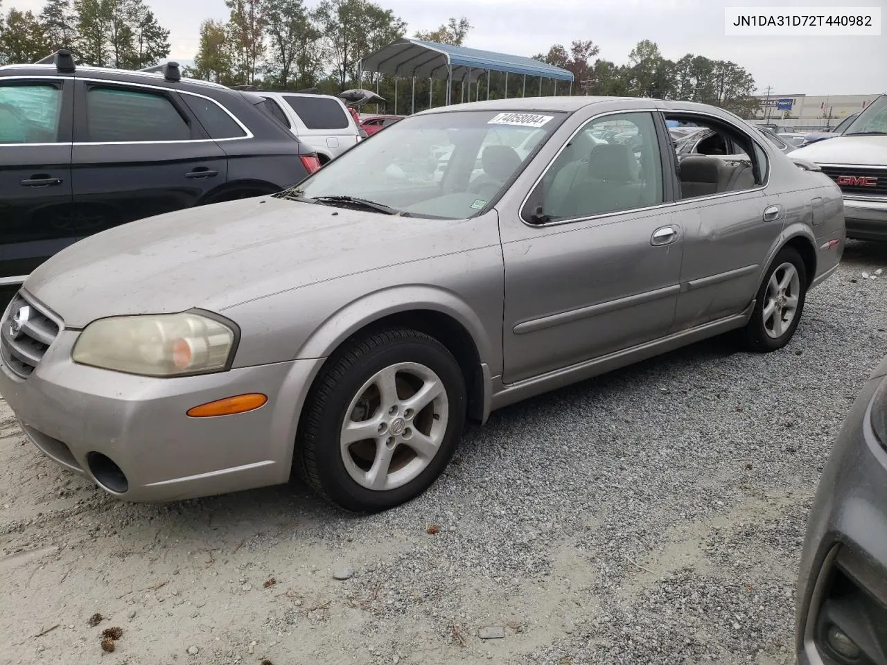 2002 Nissan Maxima Gle VIN: JN1DA31D72T440982 Lot: 74058084