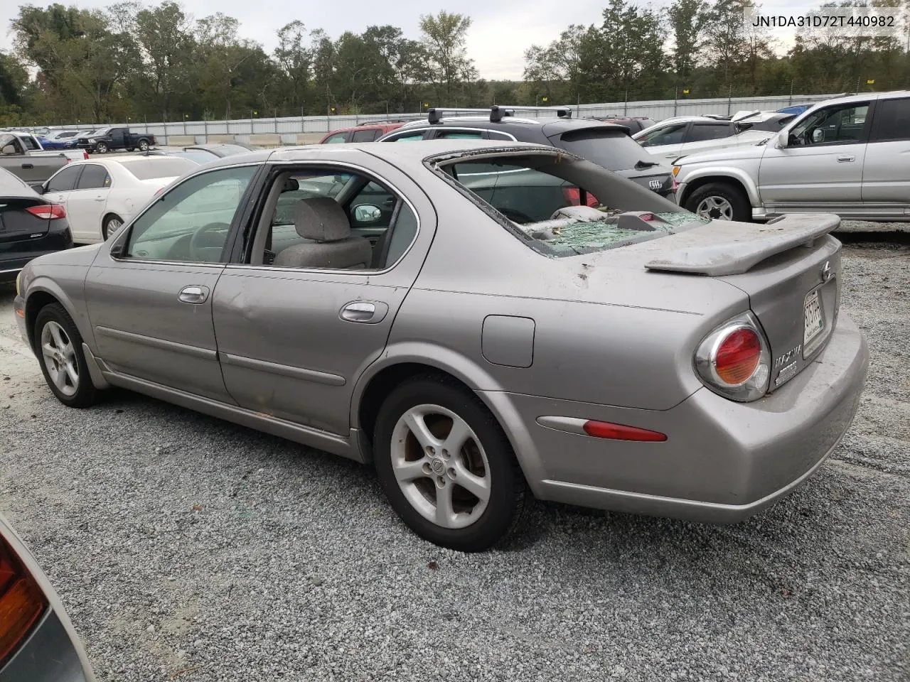 2002 Nissan Maxima Gle VIN: JN1DA31D72T440982 Lot: 74058084