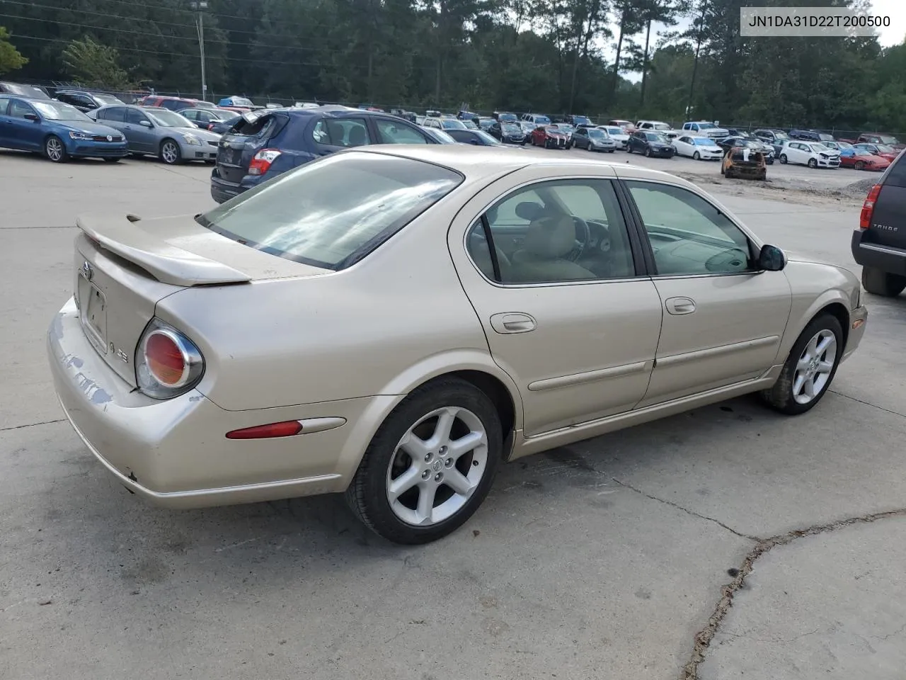 2002 Nissan Maxima Gle VIN: JN1DA31D22T200500 Lot: 74345934