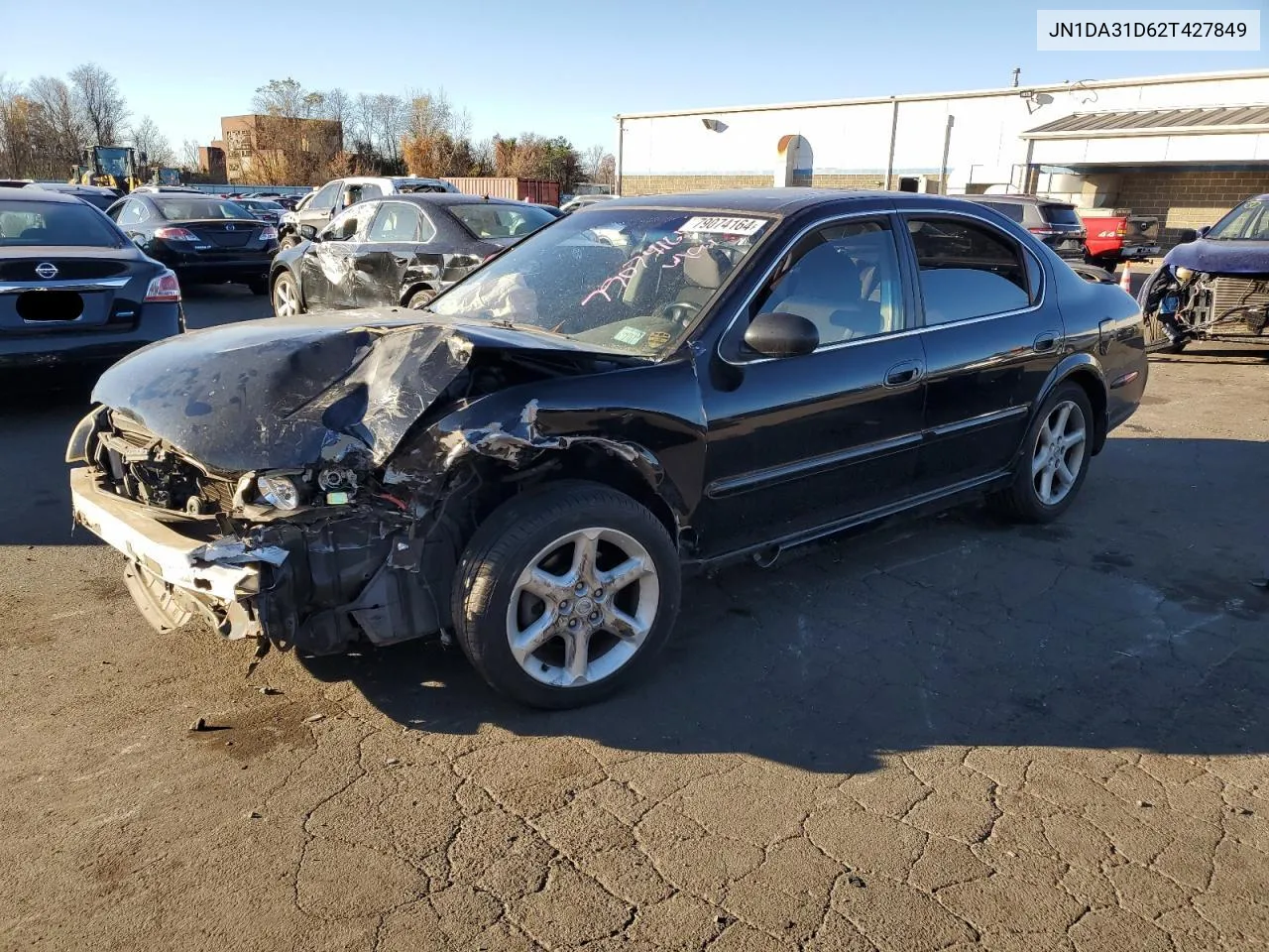 2002 Nissan Maxima Gle VIN: JN1DA31D62T427849 Lot: 79074164