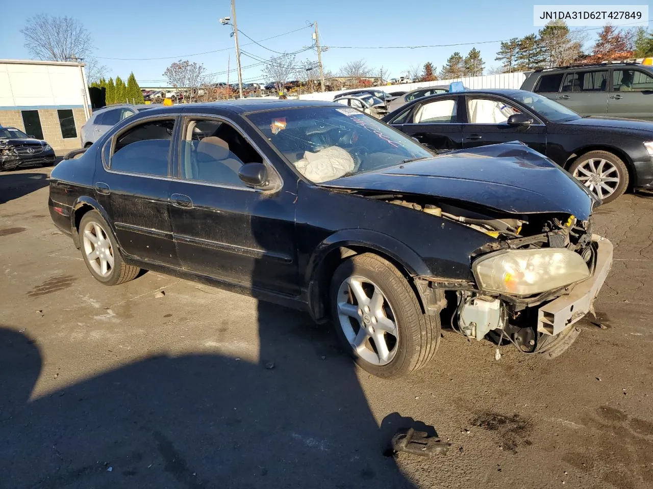 2002 Nissan Maxima Gle VIN: JN1DA31D62T427849 Lot: 79074164