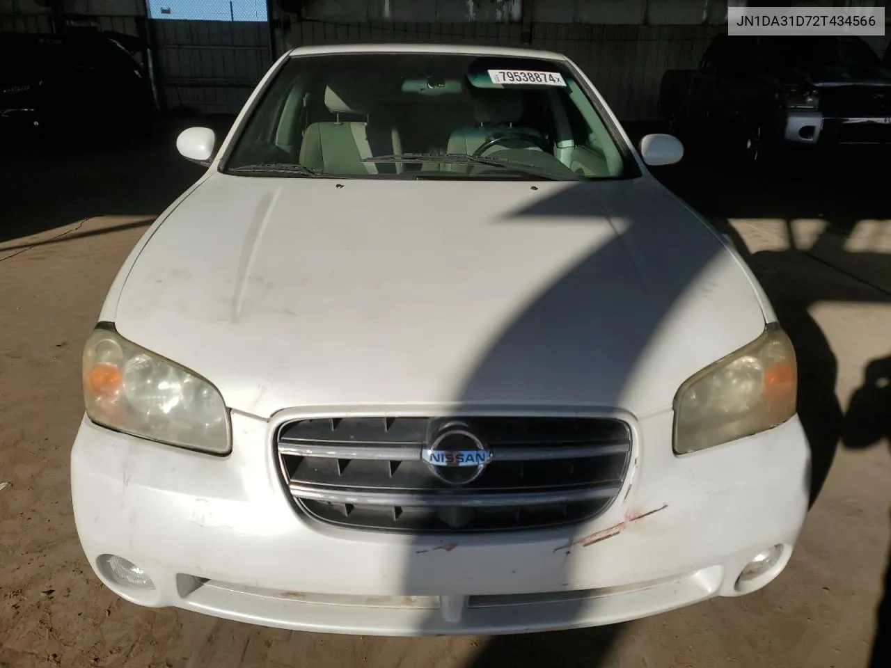 2002 Nissan Maxima Gle VIN: JN1DA31D72T434566 Lot: 79538874