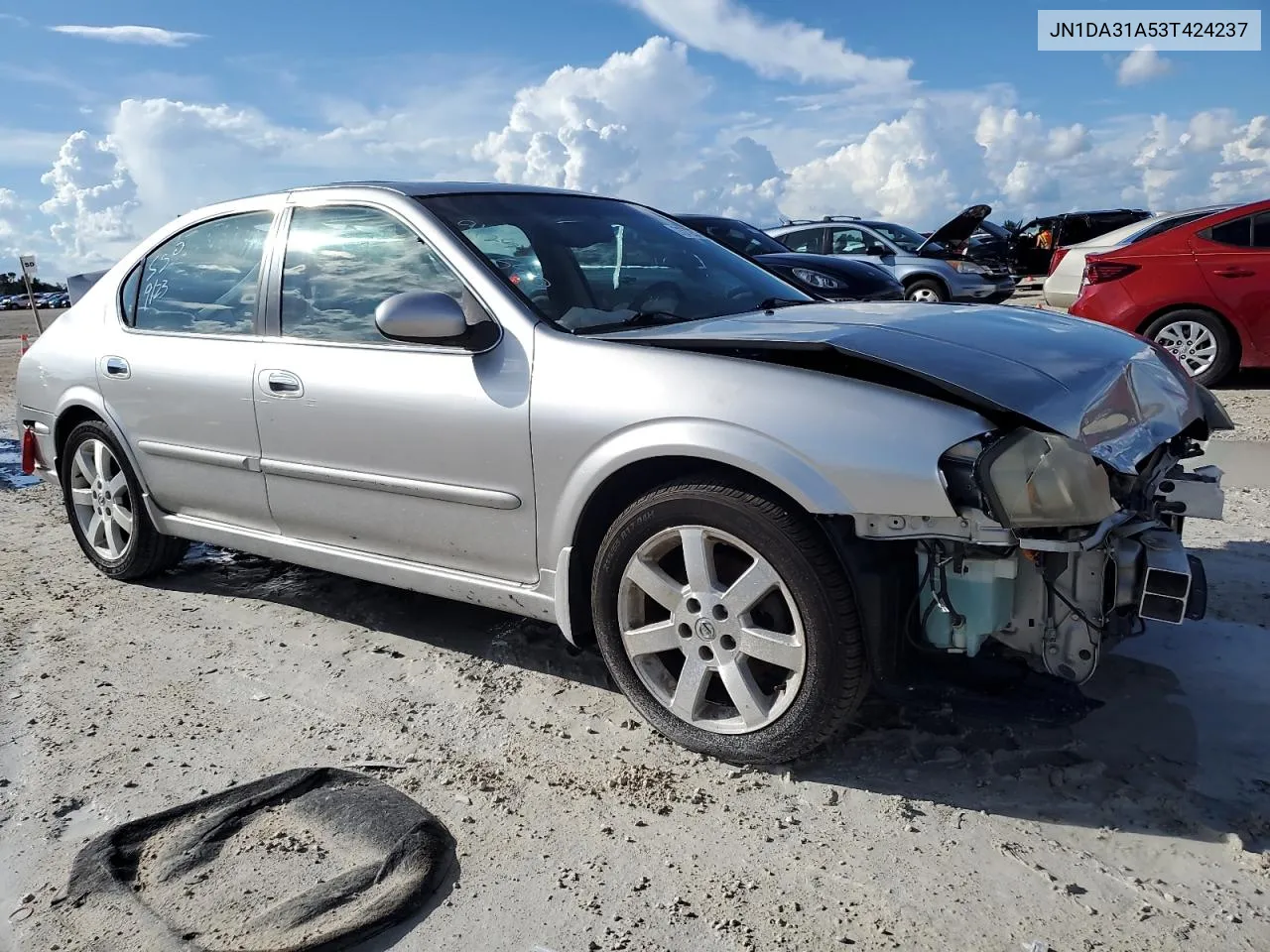 2003 Nissan Maxima Gle VIN: JN1DA31A53T424237 Lot: 73723754