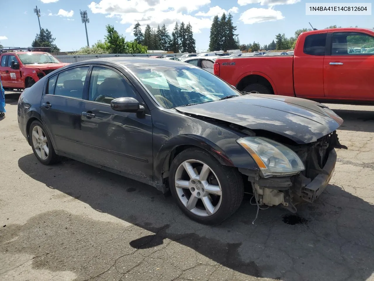 2004 Nissan Maxima Se VIN: 1N4BA41E14C812604 Lot: 58680314