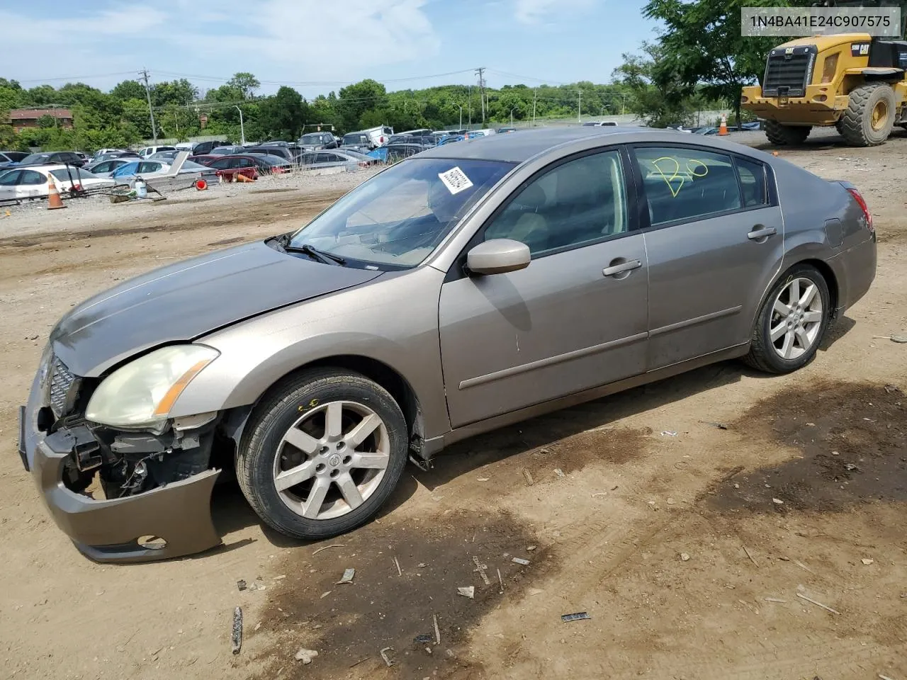 2004 Nissan Maxima Se VIN: 1N4BA41E24C907575 Lot: 59956394