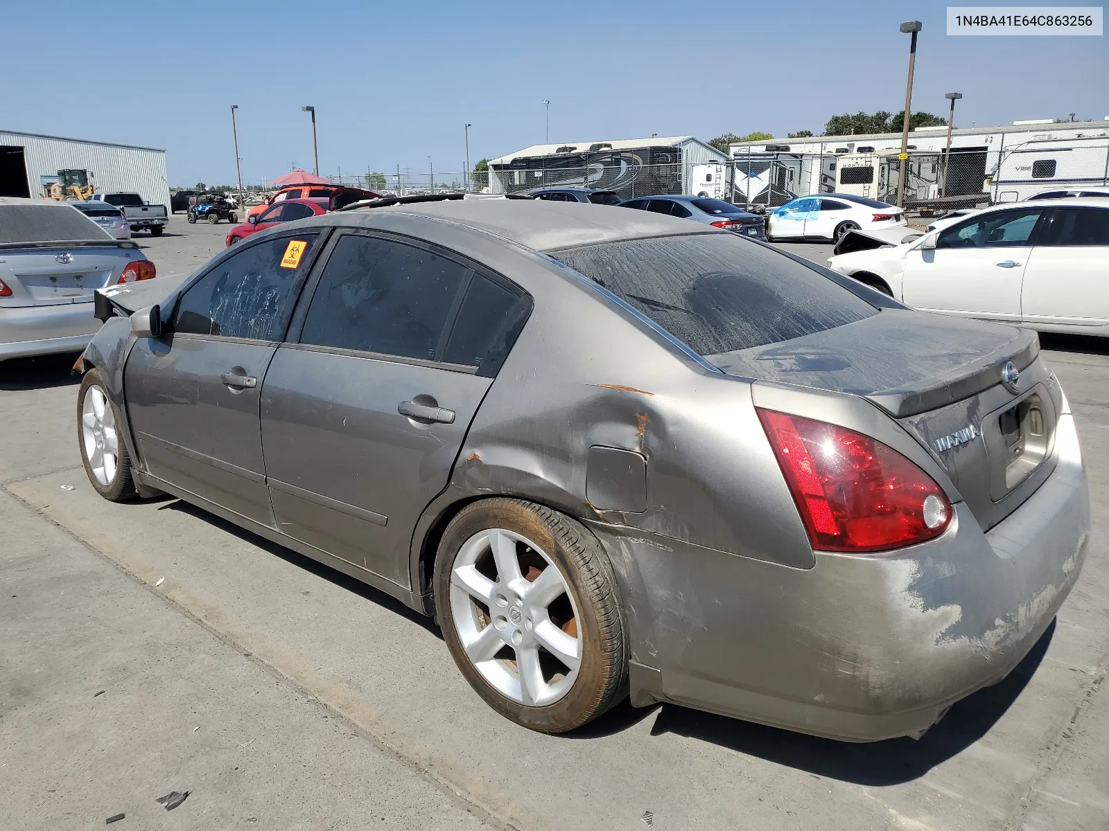 2004 Nissan Maxima Se VIN: 1N4BA41E64C863256 Lot: 61951094