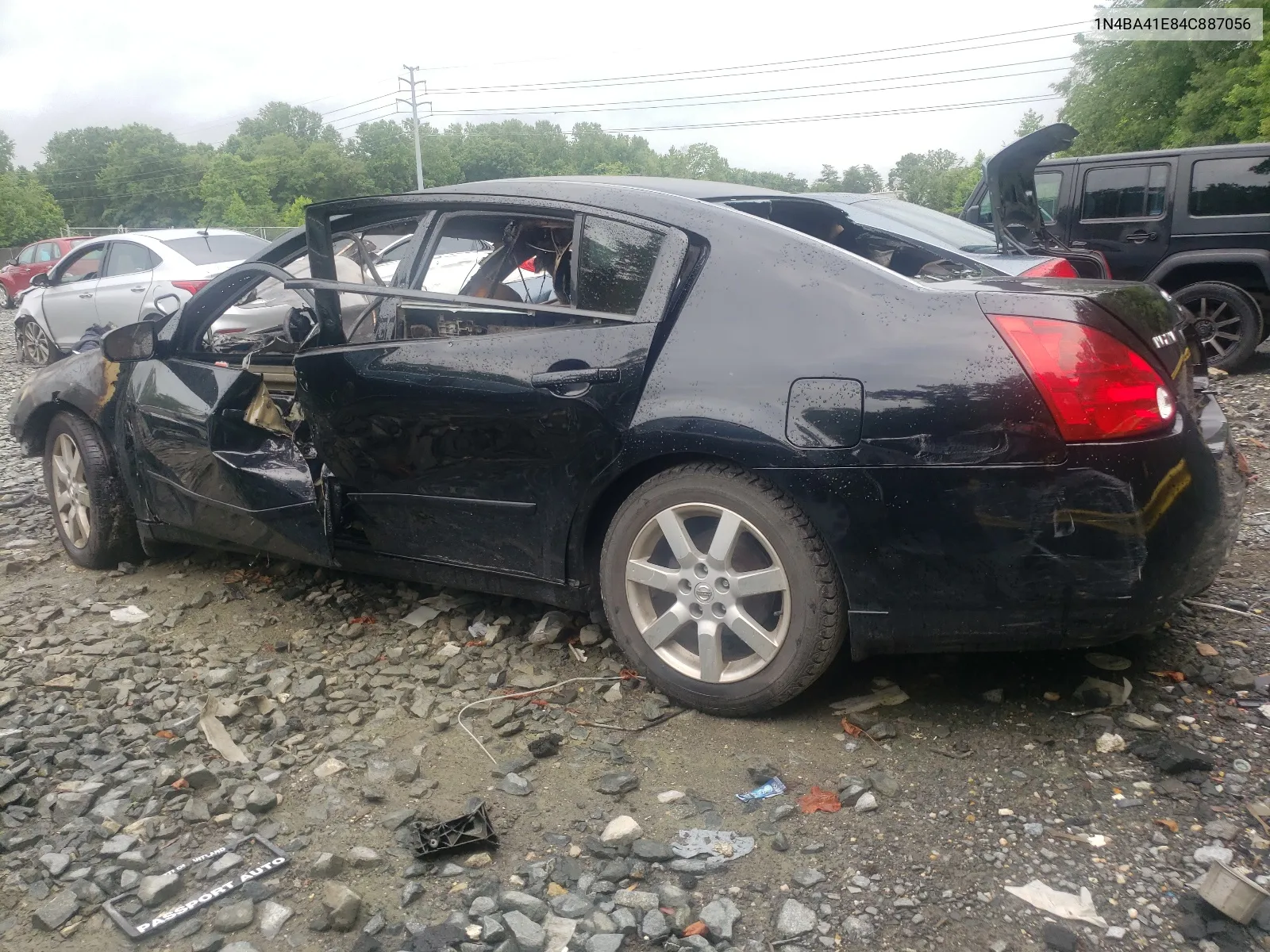 2004 Nissan Maxima Se VIN: 1N4BA41E84C887056 Lot: 62615604