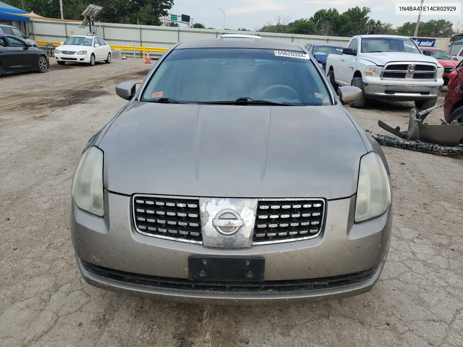 2004 Nissan Maxima Se VIN: 1N4BA41E14C802929 Lot: 65626394