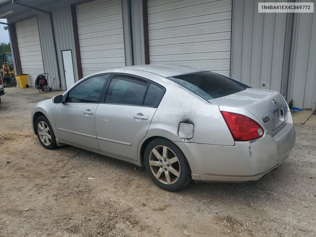 2004 Nissan Maxima Se VIN: 1N4BA41EX4C869772 Lot: 69843554