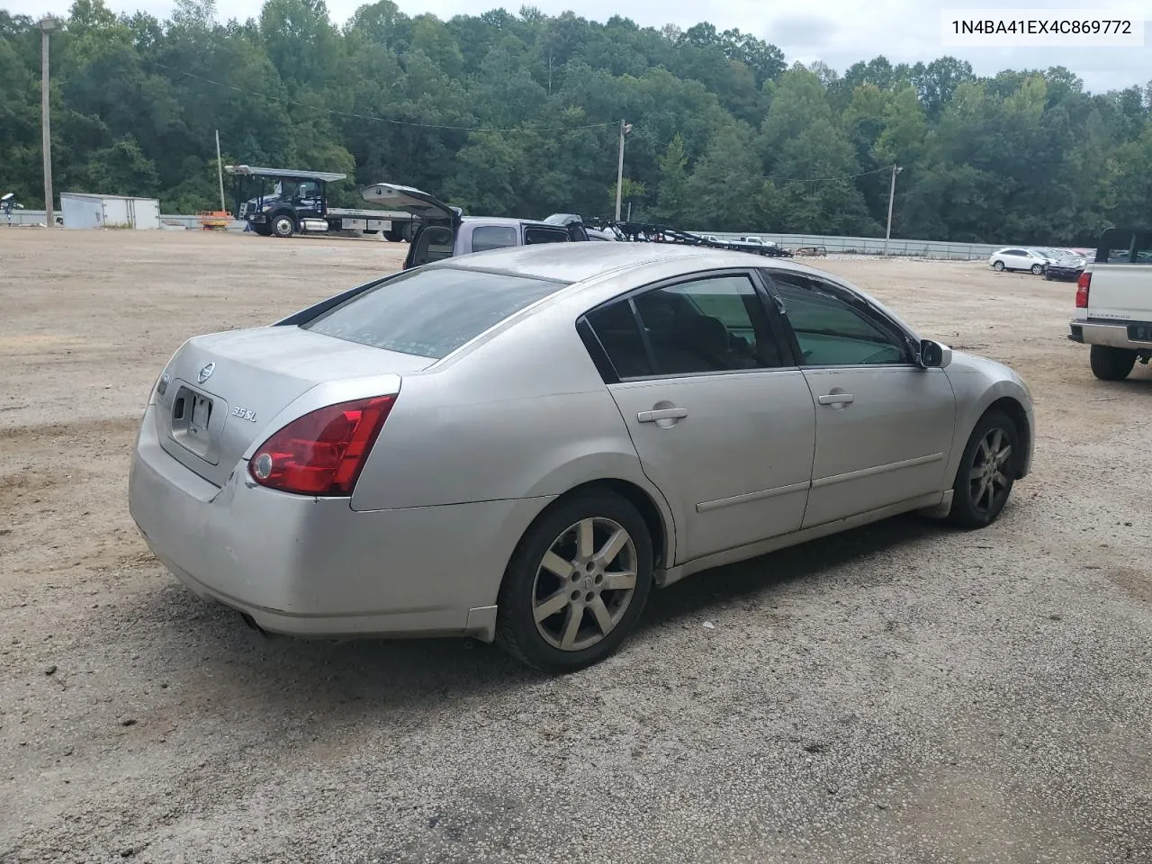 2004 Nissan Maxima Se VIN: 1N4BA41EX4C869772 Lot: 69843554