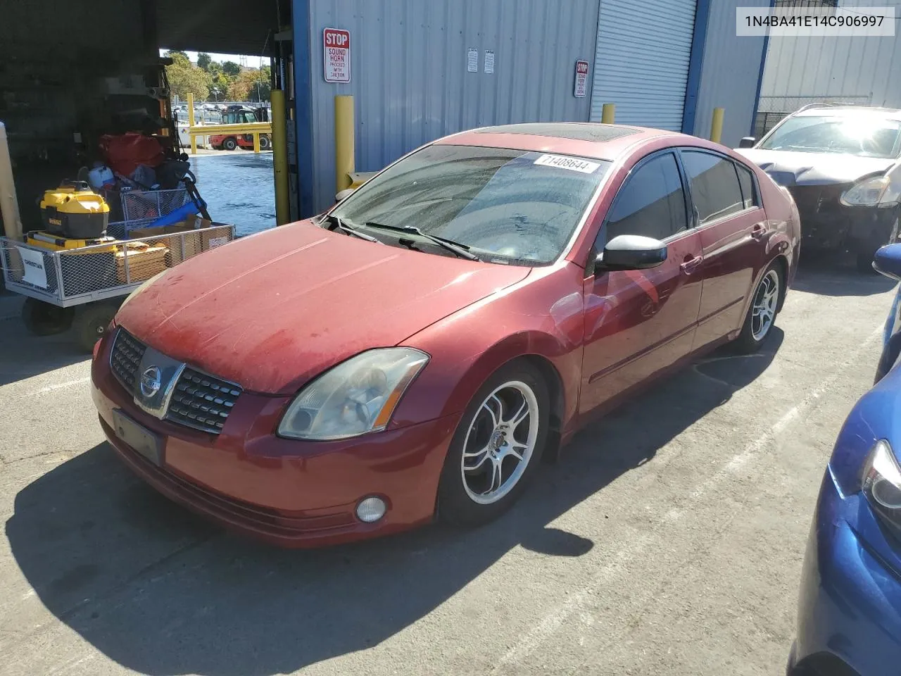 2004 Nissan Maxima Se VIN: 1N4BA41E14C906997 Lot: 71408644