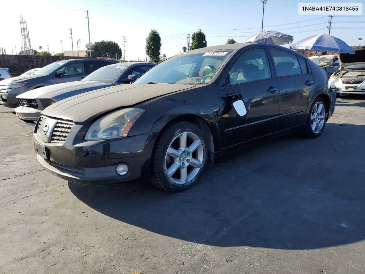 2004 Nissan Maxima Se VIN: 1N4BA41E74C818455 Lot: 71793544