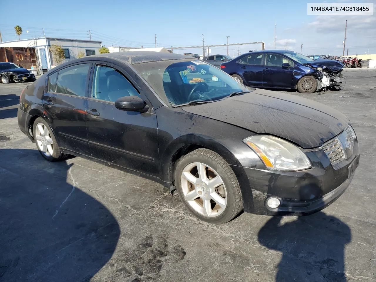 2004 Nissan Maxima Se VIN: 1N4BA41E74C818455 Lot: 71793544