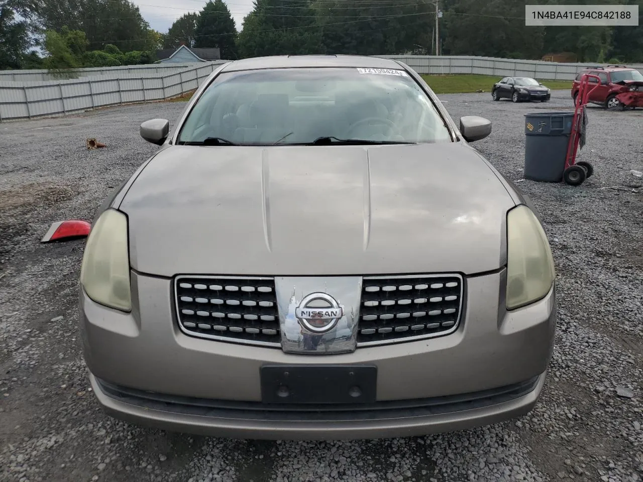 1N4BA41E94C842188 2004 Nissan Maxima Se