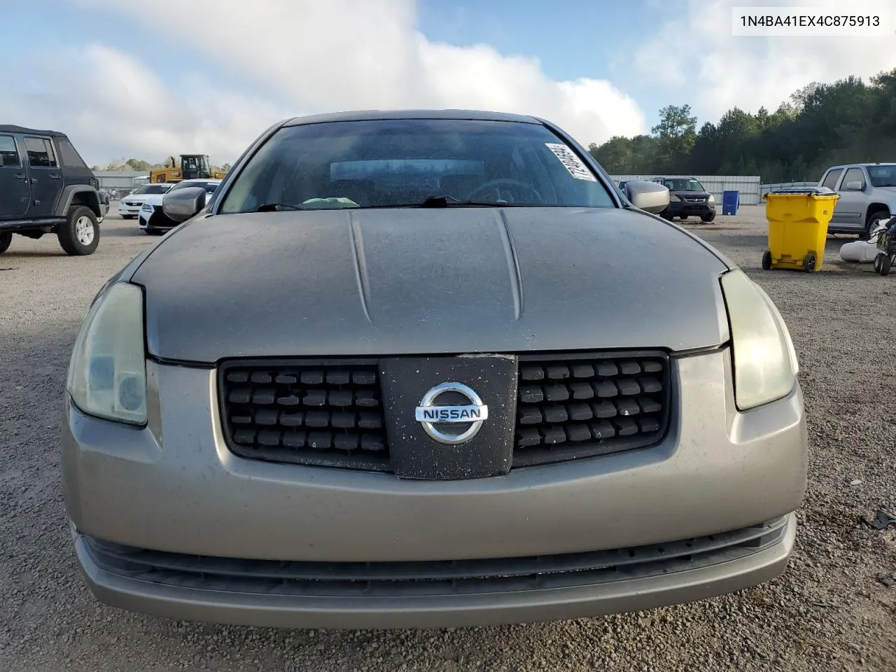 2004 Nissan Maxima Se VIN: 1N4BA41EX4C875913 Lot: 72404694