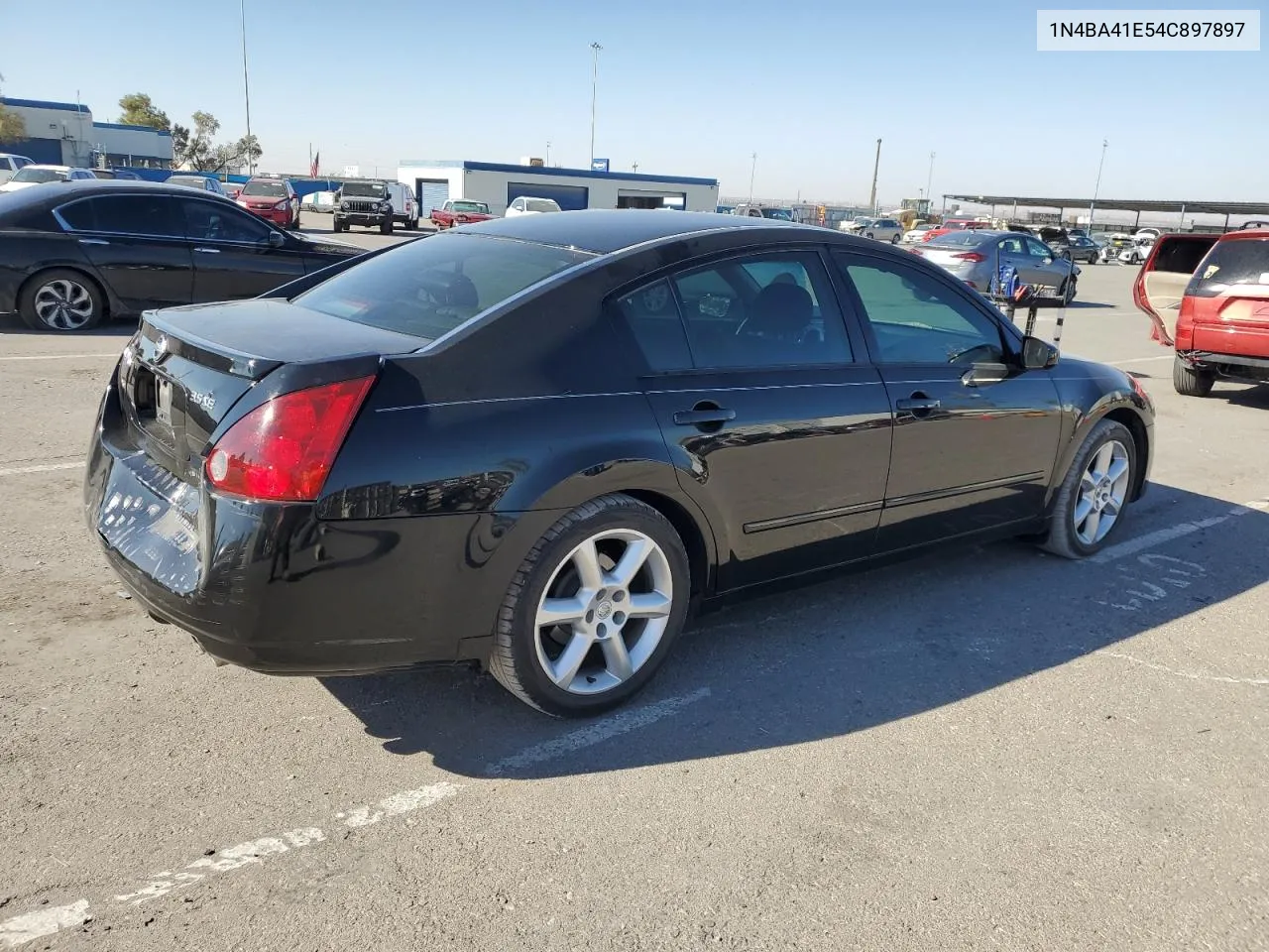 2004 Nissan Maxima Se VIN: 1N4BA41E54C897897 Lot: 72683104