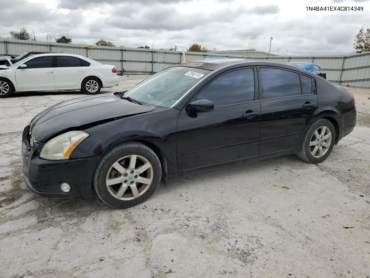 2004 Nissan Maxima Se VIN: 1N4BA41EX4C814349 Lot: 72946174