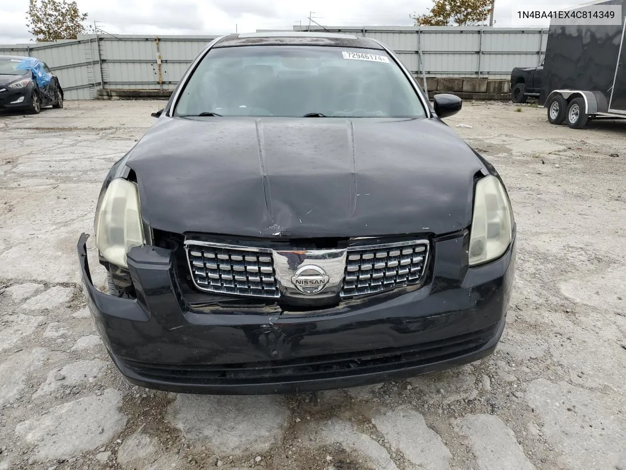 2004 Nissan Maxima Se VIN: 1N4BA41EX4C814349 Lot: 72946174