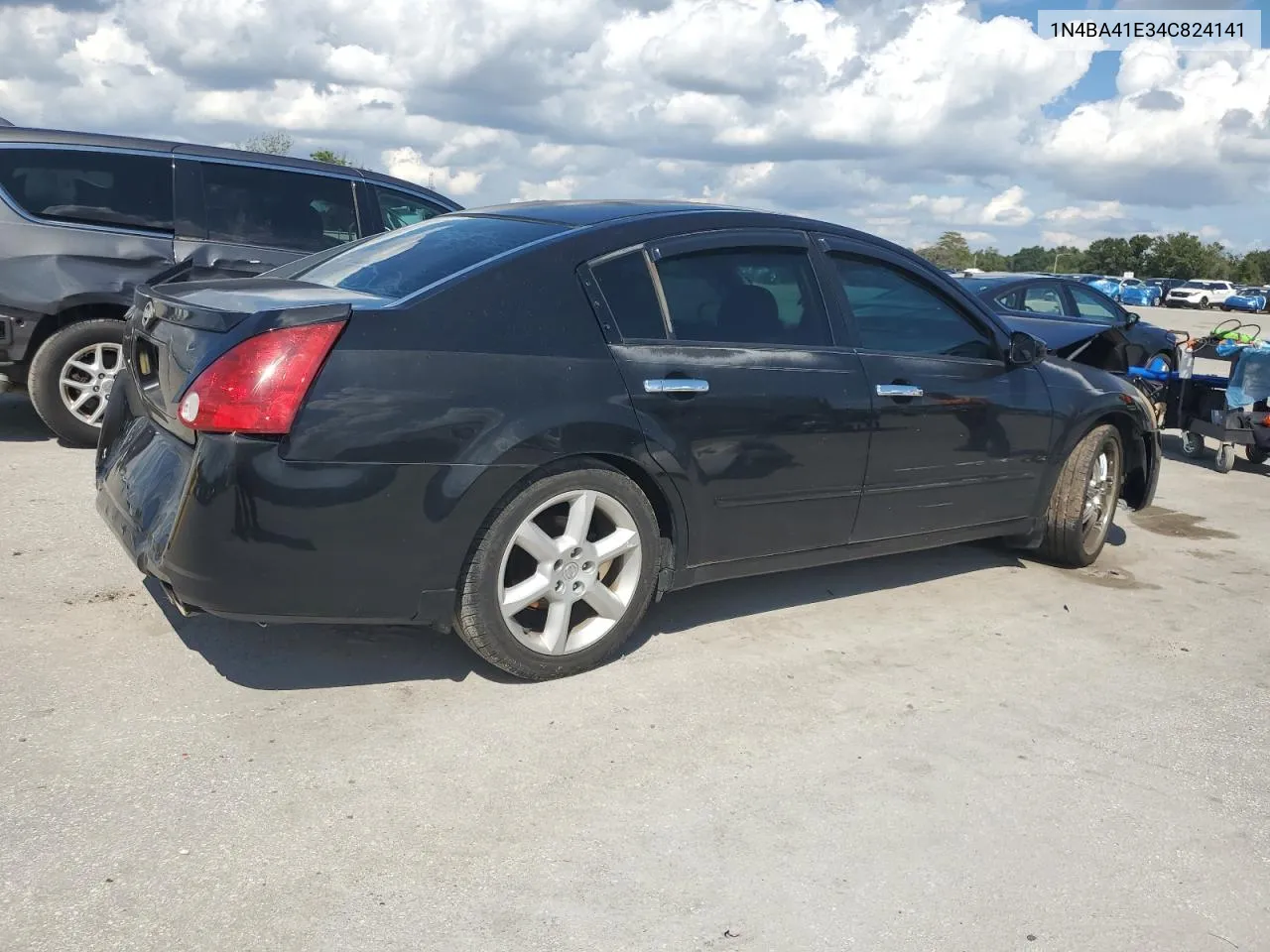 2004 Nissan Maxima Se VIN: 1N4BA41E34C824141 Lot: 74185754