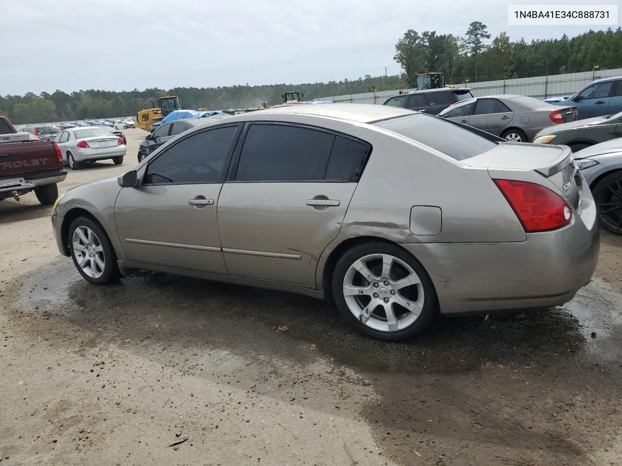 2004 Nissan Maxima Se VIN: 1N4BA41E34C888731 Lot: 74233304