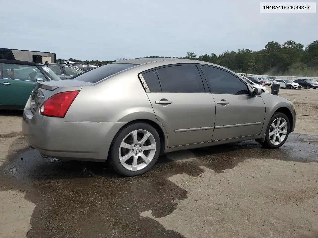 2004 Nissan Maxima Se VIN: 1N4BA41E34C888731 Lot: 74233304