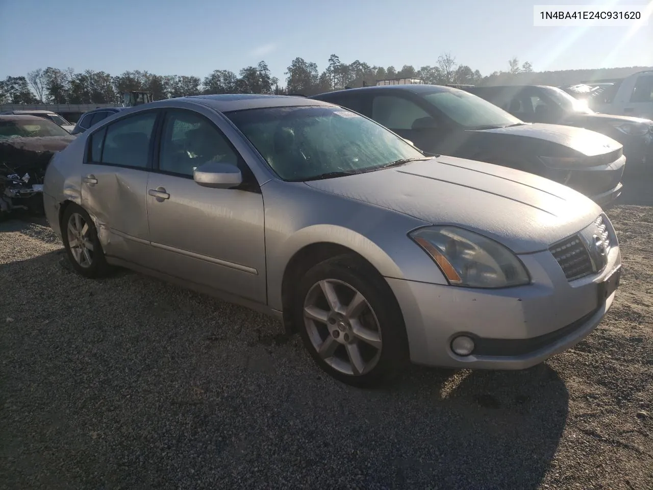 2004 Nissan Maxima Se VIN: 1N4BA41E24C931620 Lot: 76916754